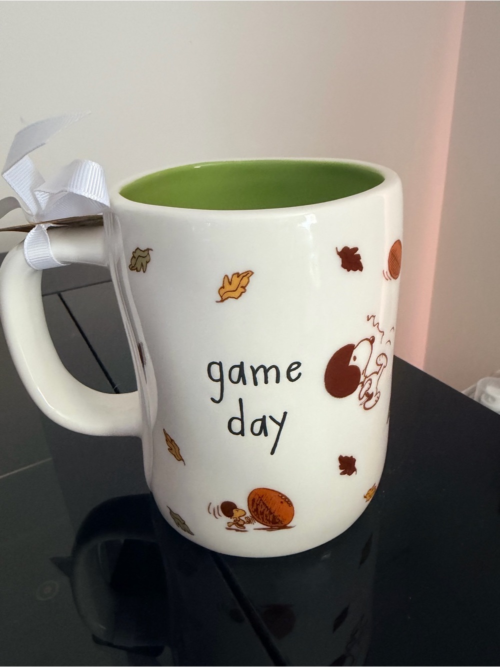 Rae Dunn NWT GAME DAY PEANUTS mug
